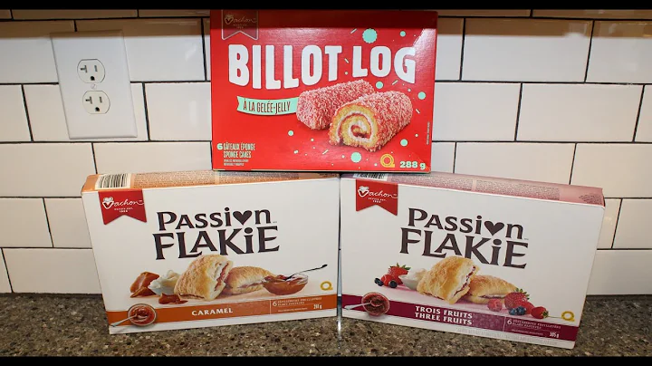 Vachon Billot Log, Passion Flakie: Caramel & Three...