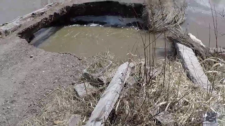 CULVERT wash out