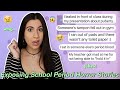 Exposing Period Horror Stories AT SCHOOL 7 (oh no!) | Just Sharon