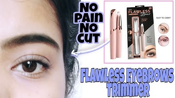 Flawless Brows Hair Remover | Review & demo | #flawlessbrows | Brows Without Pain | SkyIsReal