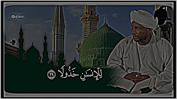 المصمم سناري شيخ الزين محمد احمد قران كريم سورة المزمل