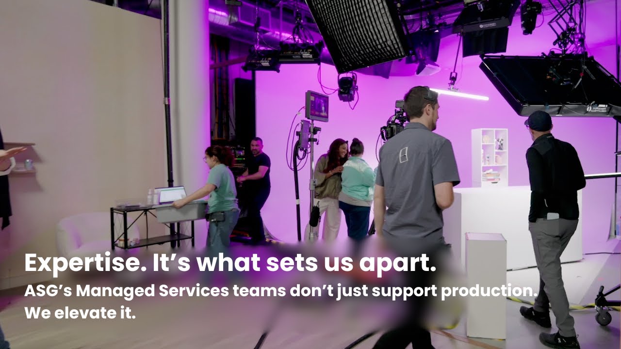 ASG Managed Services | Expert Teams Powering Broadcast, Studio & Live Event Success