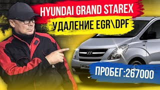 Hyundai Grand Starex 2013 г.в.Удаление DPF ,EGR.