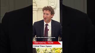 🥂 Tech CEOs Toast Trump at White House Dinner — Unexpected Cheers! 🇺🇸🔥