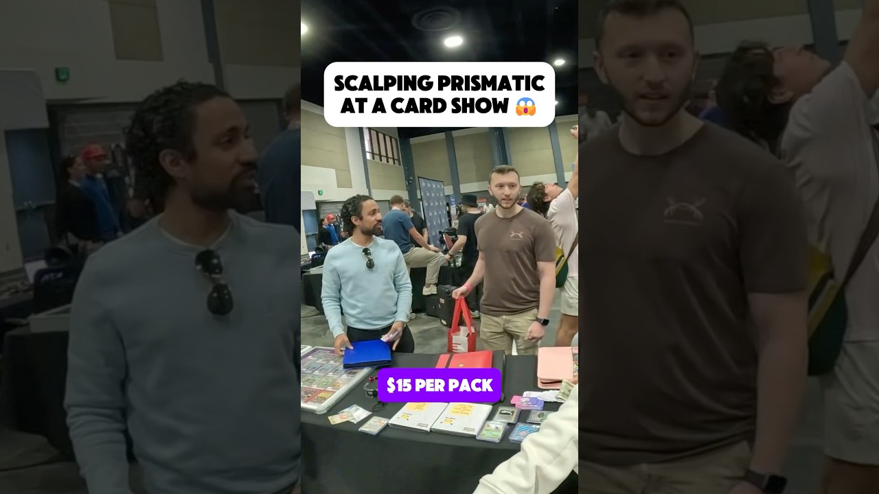 Торговцы снова поймали на СКАЛЬПИРОВАНИИ Prismatic! 😩 #pokemoncards #pokemontcg #prismaticevoluti...