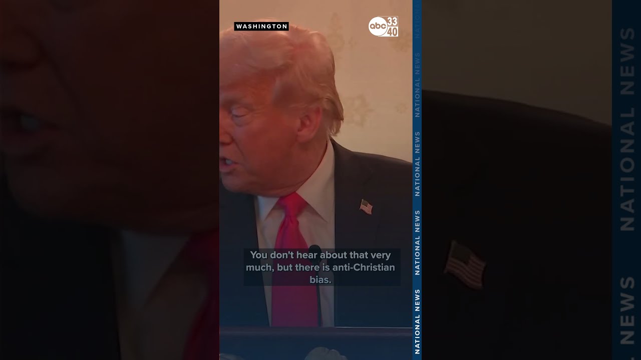 Trump On Anti Christian Bias