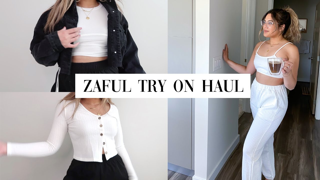 ZAFUL FALL TRY ON HAUL | Loungewear and Fall Essentials