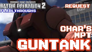 Gundam Battle Operation 2 Request: RX-75 Guntank Mass Production Type In Char Aznable Colors