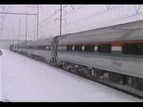 Amtrak's Three Rivers passing Cornwells Heights Station on Amtrak ...