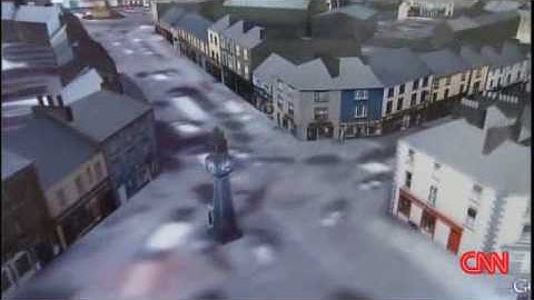 Town comes together in 3-D