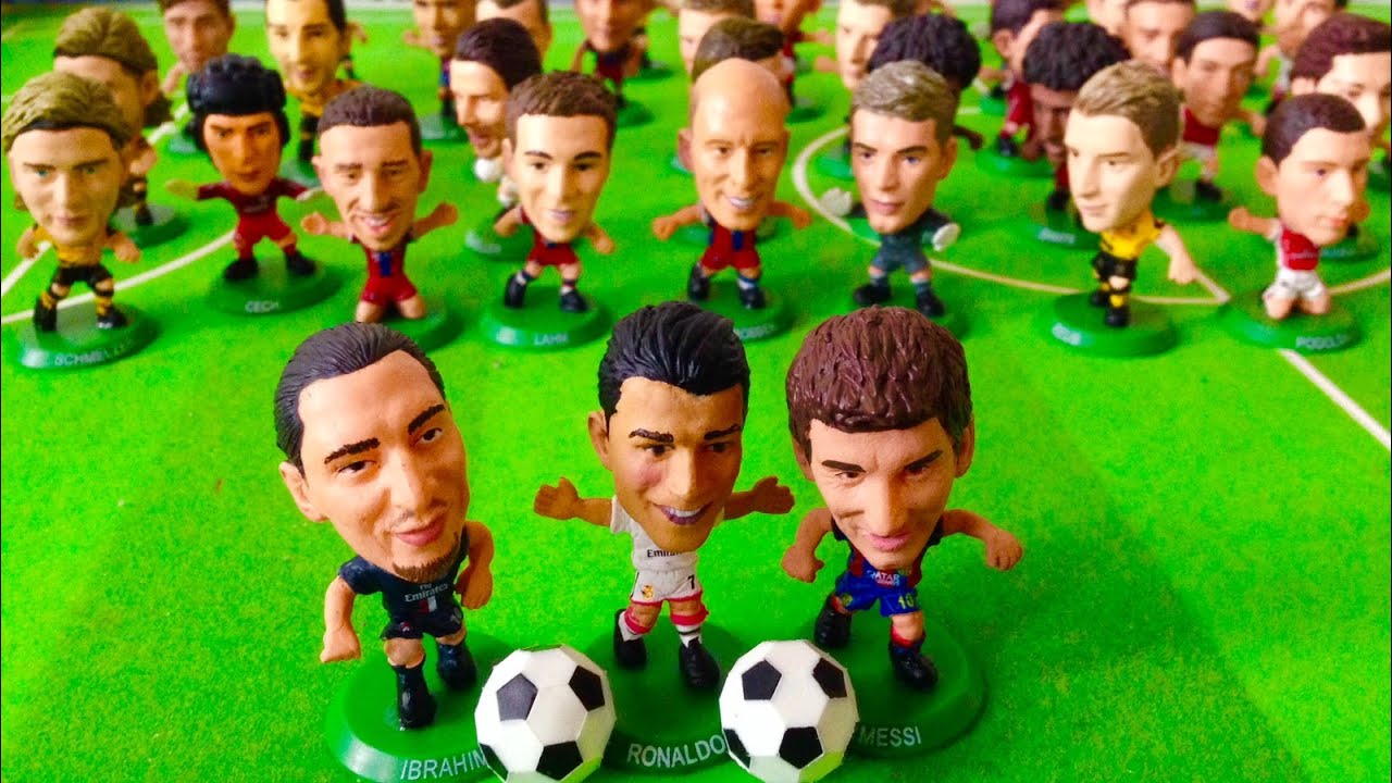 43 Soccer Starz Cristiano Ronaldo, ibrahimovic and Lionel Messi
