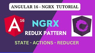 Redux pattern (STATE + ACTIONS + REDUCER ) overview | Angular 16 - NGRX Tutorial