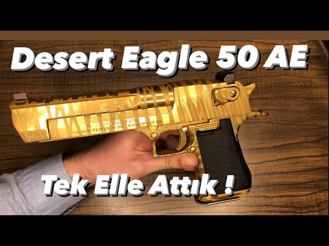 Desert Eagle 50 AE Tiger Stripe İnceleme ve Atış