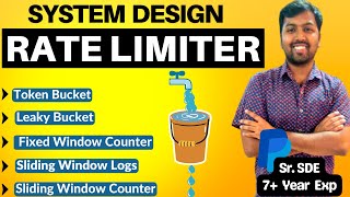 12. Design Rate Limiter | API Rate Limiter System Design | Rate Limiting Algorithms | Rate Limiter