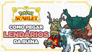 A localização dos lendários santuários de Pokémon Scarlet e Violet