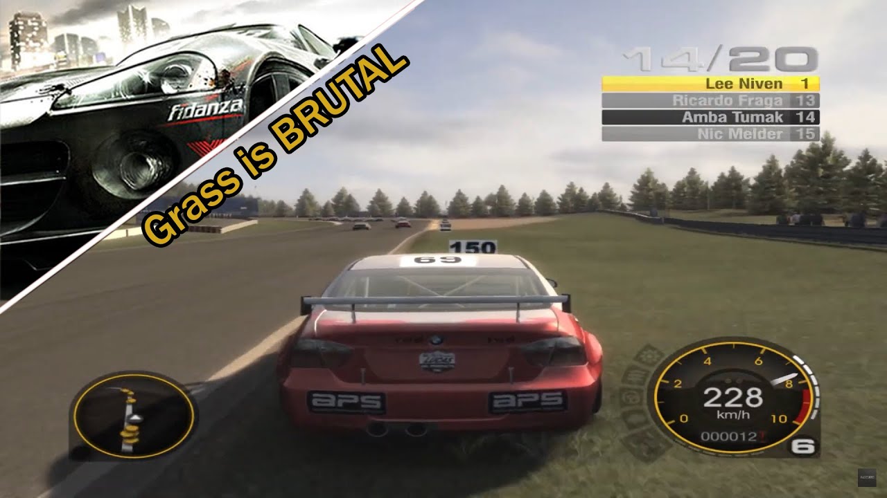 DONT TOUCH THE GRASS!! - Race Driver GRID Walktrough Part 3 - YouTube