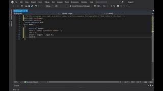 C++ Program To Compute Log base 2.