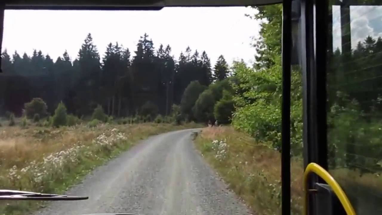 Busfahrt ab Rabenklippe zum Bahnhof Bad Harzburg