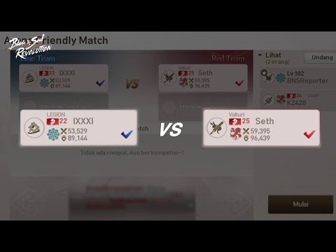 [Blade&Soul Revolution] Clan Challenge Match with IXXXI vs. Seth