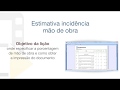 Vídeo Tutorial de PriMus - Estimativa incidência mão de obra - ACCA software