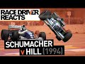 Did Schumacher Cheat? Race Driver Reacts to Schumi v Hill '94