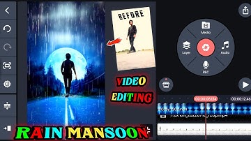 Rain mansoon Background Change Video Editing VFX Tutorial | Sky Change Video Editing VFX