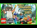 LEGO Jurassic World #164 TODOS OS PERSONAGENS E VEÍCULOS DO JOGO 100% Gameplay Dublado PC