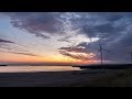 Time-lapse Sunset in Hvide Sande / Denmark