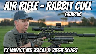 FX Impact M3 Rabbit Cull with Bonus Air Rifle Foxes || PCP Hunting || .22 Calibre