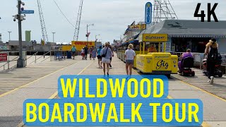 Walking the Wildwood Boardwalk in 4K  2023