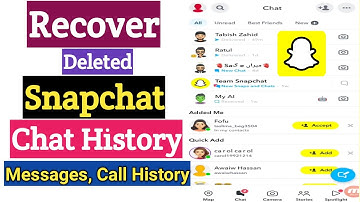 How To Recover Deleted Snapchat Chats | Deleted Snapchat Messages Recovery