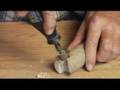 How to Make a Wood Walking Cane : Using Rotary Tool to Smooth Walking Cane Handle How to Make a Wood Walking Cane : Using Rotary Tool to Smooth Walking Cane Handle