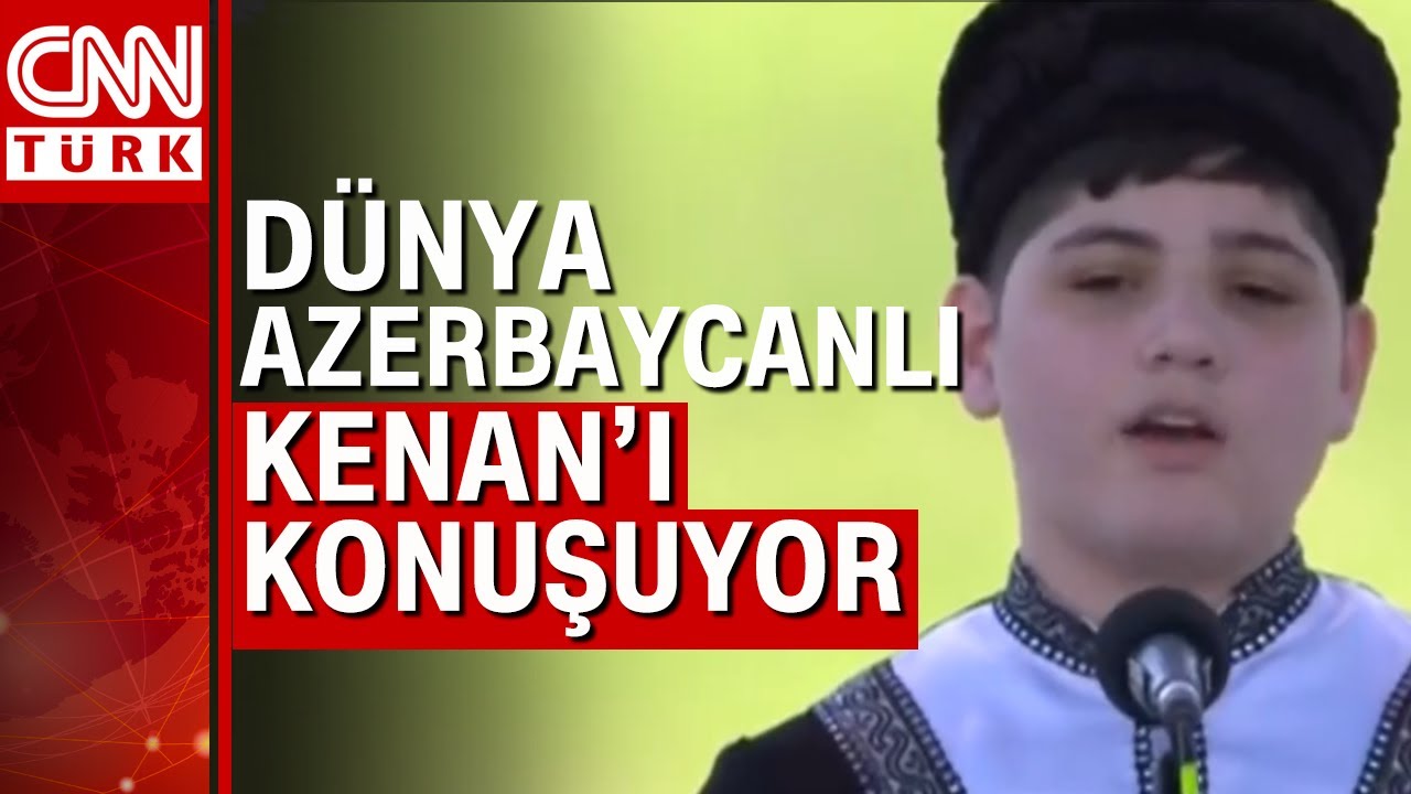 Dünyanın en güçlü çocuk sesi! 16 yaşındaki Kenan Bayramlı CNN Türk'te