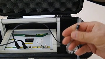 Radon/Thoron monitor RTM 1688-2 with water intake protection: how it looks like & how to connect