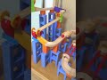 【Wooden Marble run】ASMR マーブルランレース（TRIX TRACK） #marblerun #marblerace #asmr