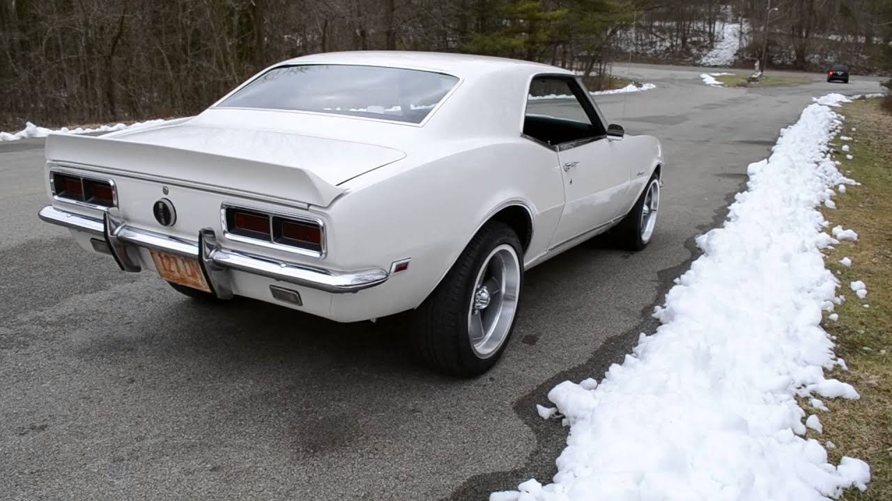 1968 Camaro Rs Rally Sport 396 Auto Very Solid Beautiful Dover White Very Nice Car