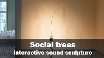 Social Trees (2022) - Interactive kinetic sculpture