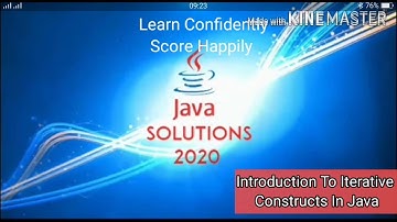 JavaSolutions2020/Introduction To Iterative Constructs In Java/ Looping Constructs