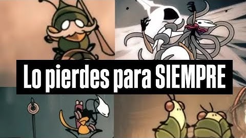 Contenido que PIERDES para siempre en Silksong si no lo haces en el Acto 2 