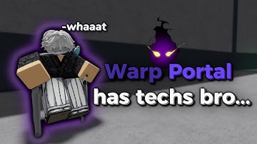 what do you mean by Warp Portal has techs?!? - Heroes Battlegrounds