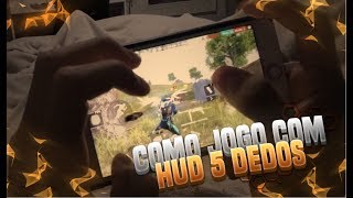 COMO EU JOGO COM  O HUD DE 5 DEDOS NO IPHONE  (HAMDCAM)