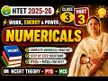 🔥 HTET 2025-26 | Work, Energy & Power Numericals | Part 3 | Class 3 | TGT Science 🔥
