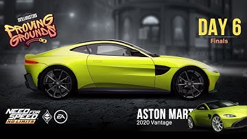 Need For Speed: No Limits | Aston Martin Vantage (Proving Grounds - Day 6 | Finals) - SE Guide