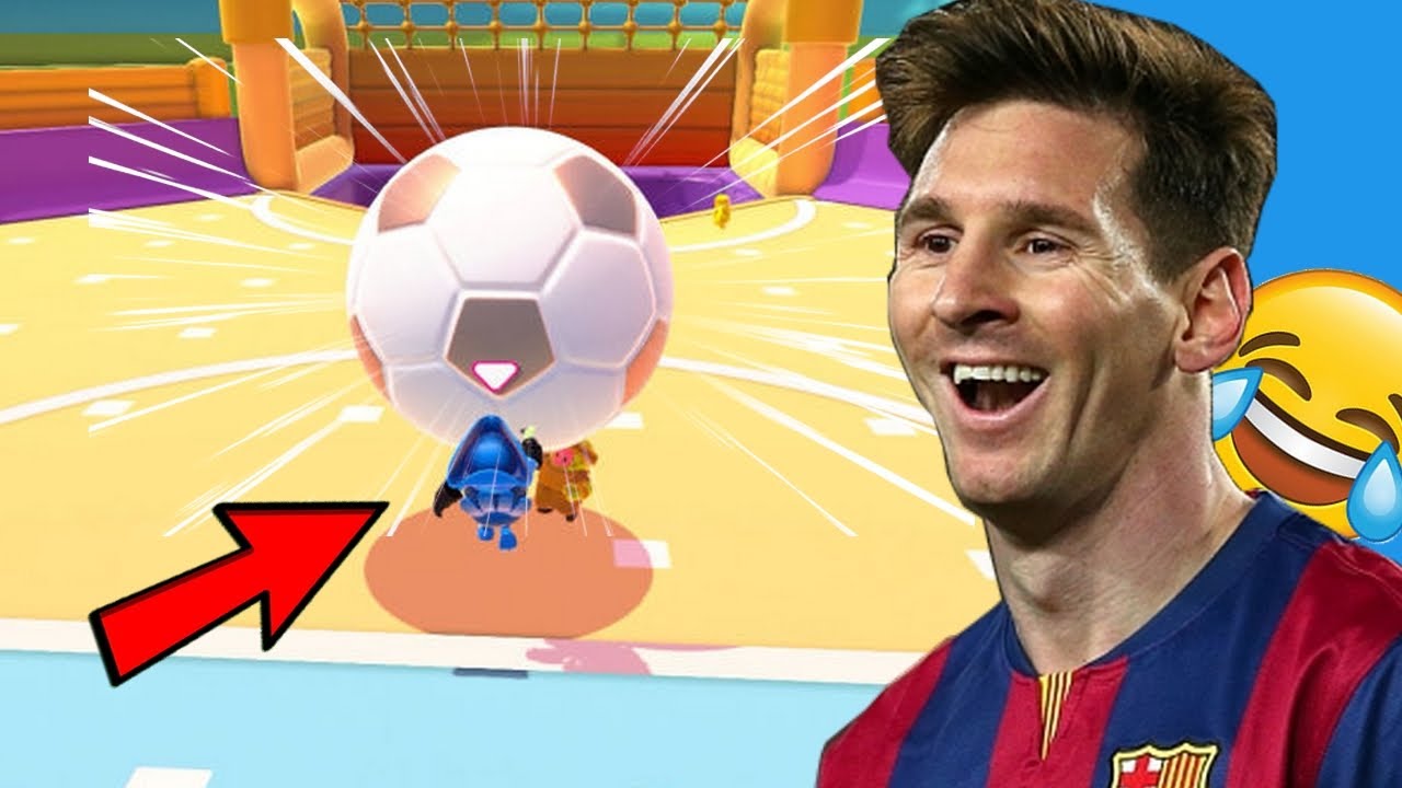 وليت ميسي في ماتش الكورة Fall Guys #04