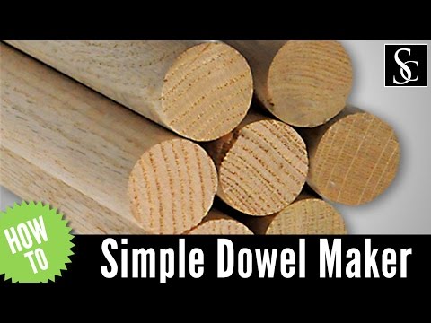 Simple Dowel Maker - No building required!