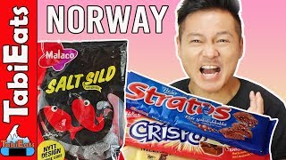 Trying NORWEGIAN SNACKS PART 1