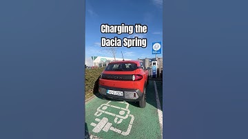 Charging the Dacia Spring #dacia #daciaspring #evs
