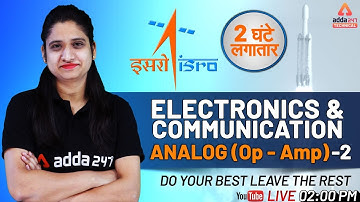 ISRO 2020 | Electronic & Communication | Analog (Op-Amp) | (Part 2)