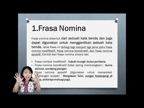 Video: Apakah Jenis Frasa