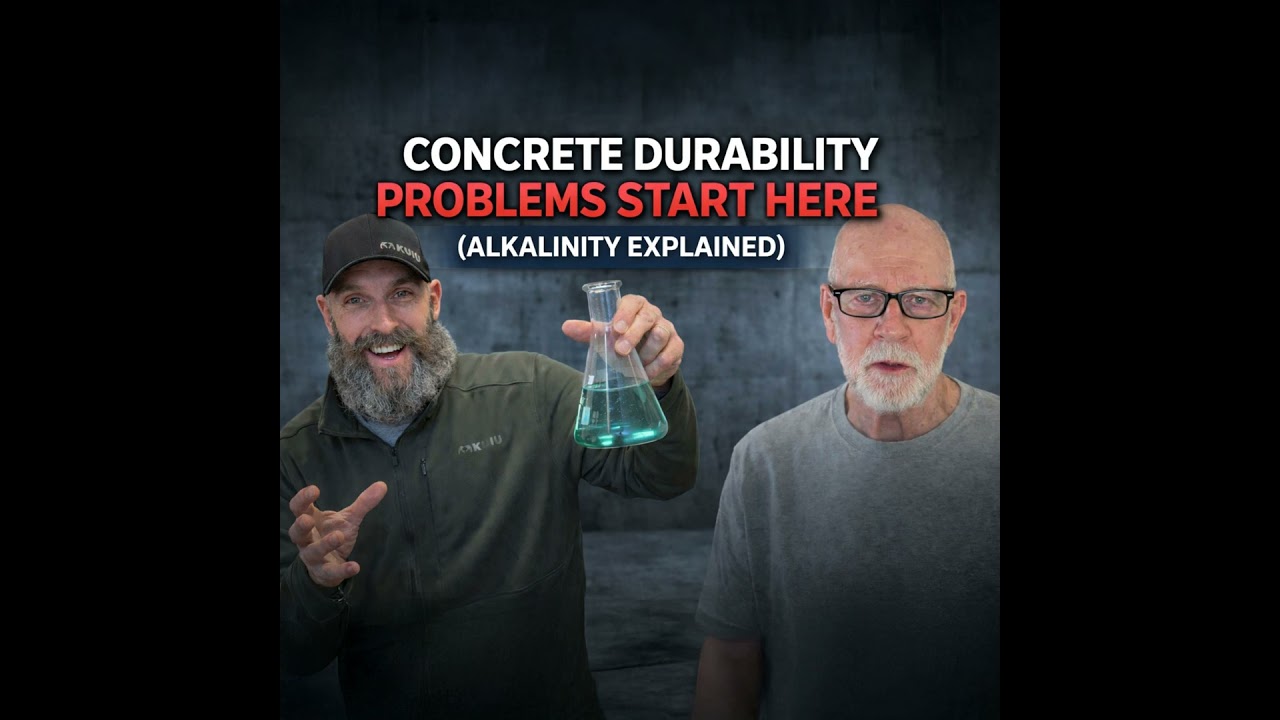 EP #151: Most Concrete Durability Problems Start Here (Alkalinity Explained) EP #151: Most Concrete Durability Problems Start Here (Alkalinity Explained)